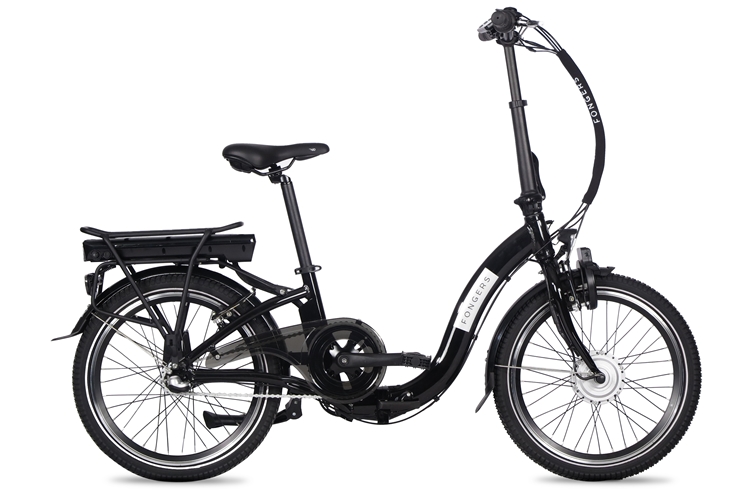 Fongers E-Folding N3 374 Wh Zwart