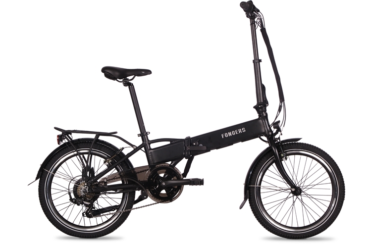 Fongers E-Folt 2.0 324 Wh Zwart