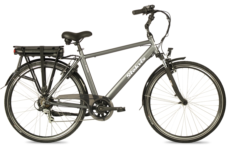 Stokvis E-Trento Deluxe 540 Wh Coal Grey