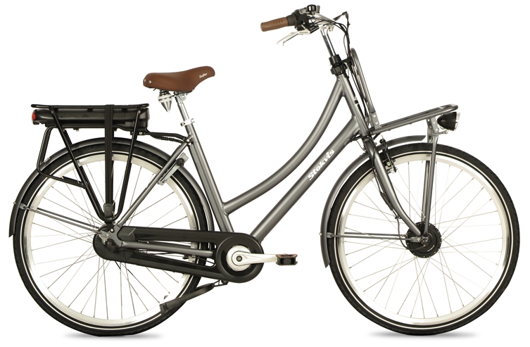 Stokvis E-Transporter N3 Deluxe 360 Wh Coal Grey
