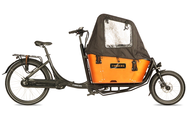Fongers Cargo 2 Plus 612 Wh Zwart/Bruin Deluxe