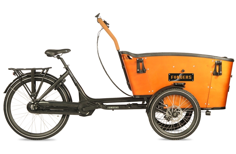 Fongers Cargo 3 Plus 468 Wh Zwart/Bruin