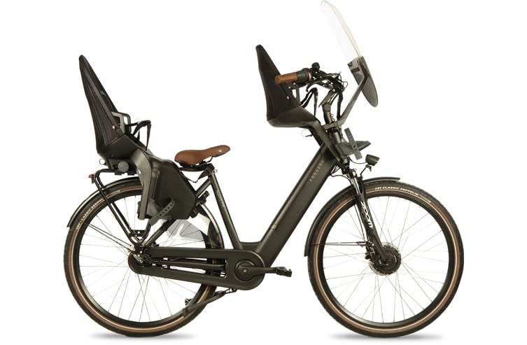 Fongers Nuevo FM Moederfiets 360 Wh Zwart