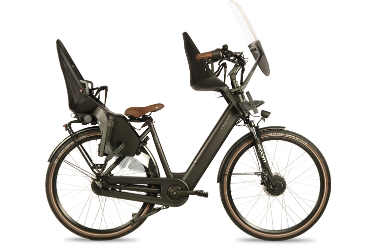 Fongers Nuevo FM Moederfiets 594 Wh Zwart