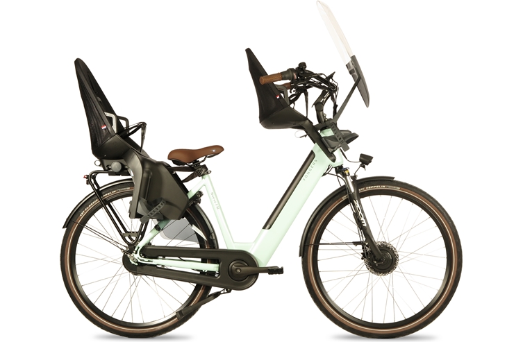 Fongers Nuevo FM Moederfiets 594 Wh Mineral Green