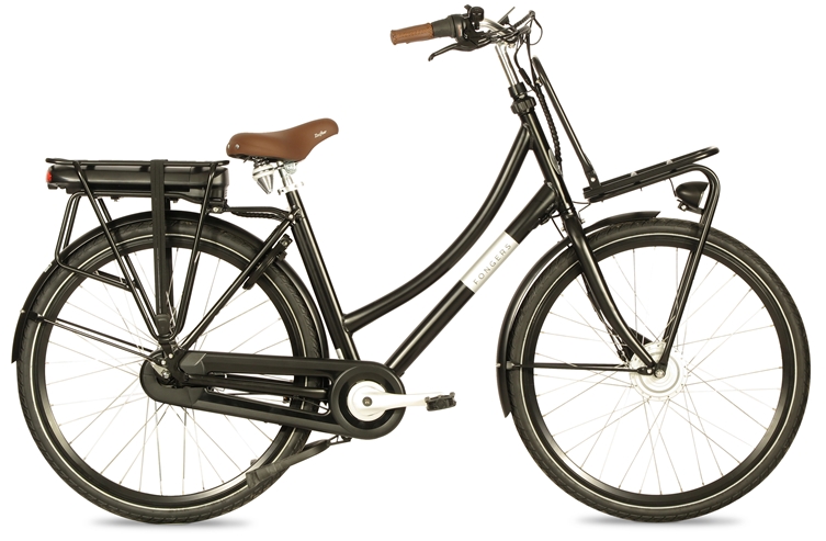 Fongers E-Transporter N7 594 Wh Zwart