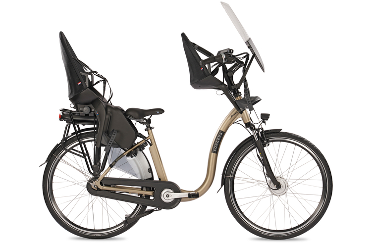 Fongers Comfort Moederfiets 594 Wh Warm Grey