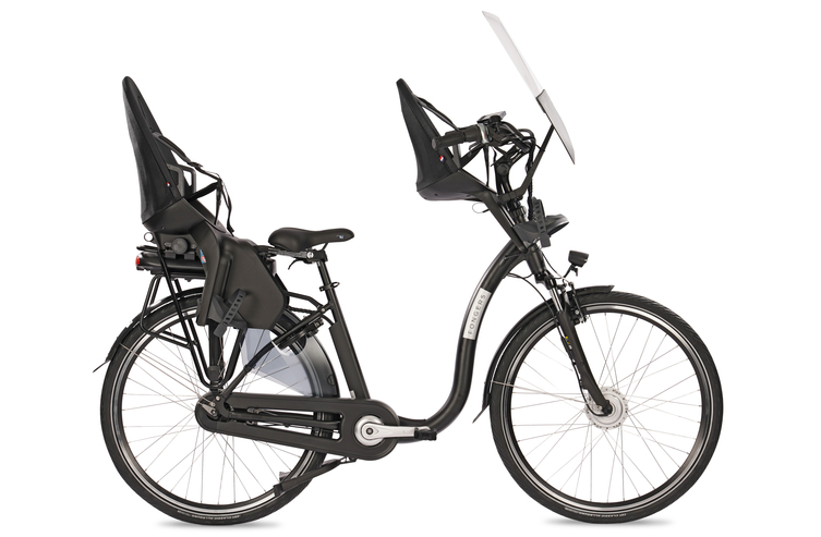 Fongers Comfort Moederfiets 540 Wh Mat Zwart