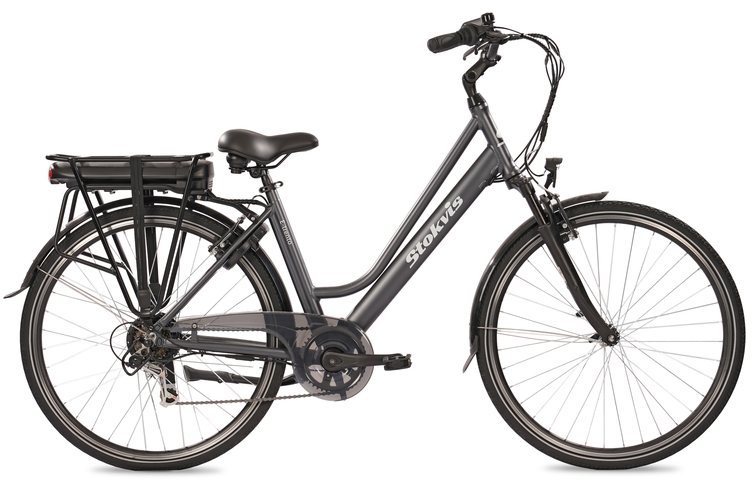 Stokvis E-Trento Deluxe 374 Wh Coal Grey