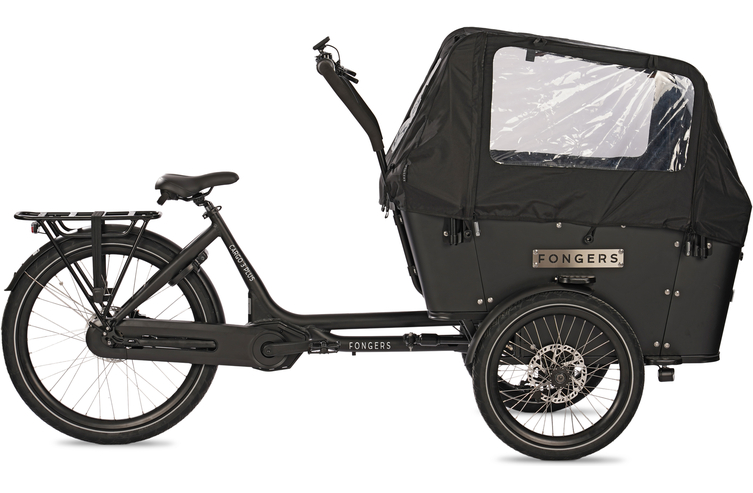 Fongers Cargo 3 Plus 468 Wh Zwart Deluxe