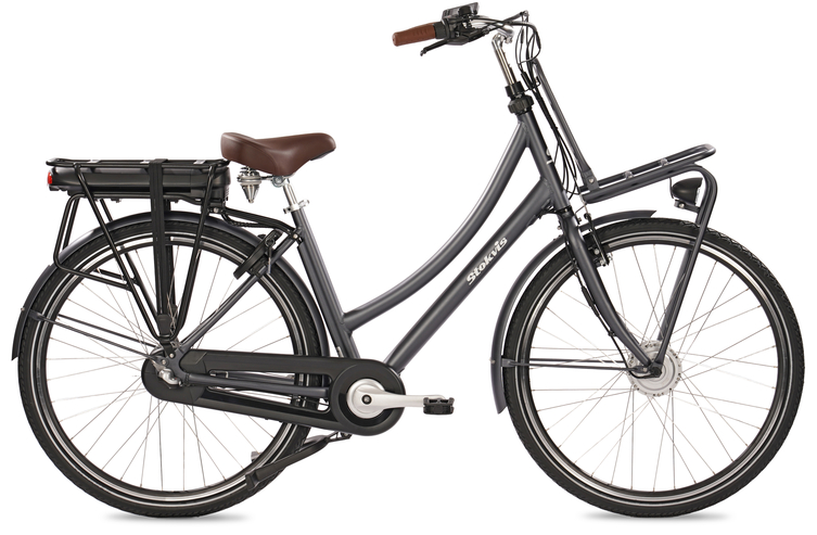 Stokvis E-Transporter N3 Deluxe 540 Wh Coal Grey