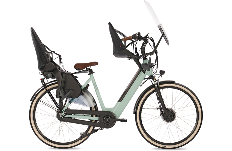 Fongers Nuevo FM Moederfiets 360 Wh Mineral Green