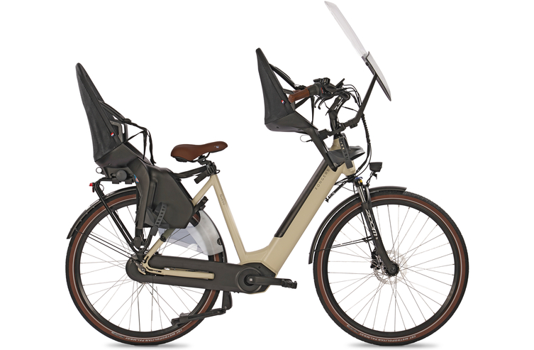 Fongers Nuevo Moederfiets 540 Wh Kiezelgrijs 