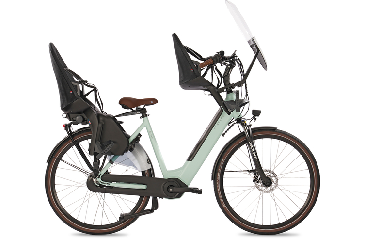 Fongers Nuevo Moederfiets 360 Wh Mineral Green