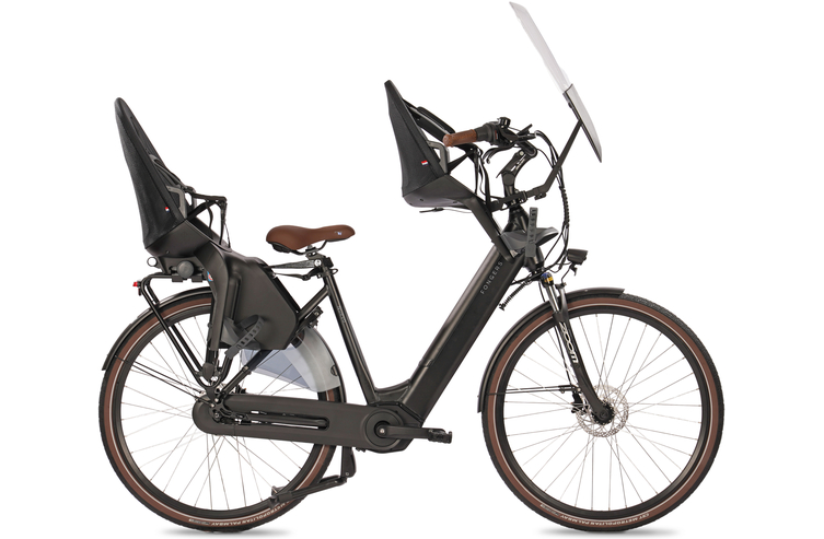 Fongers Nuevo Moederfiets 594 Wh Zwart
