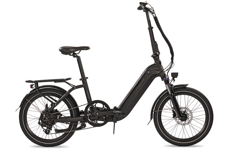 Fongers E-Folding Advanced 418 Wh Mat Zwart