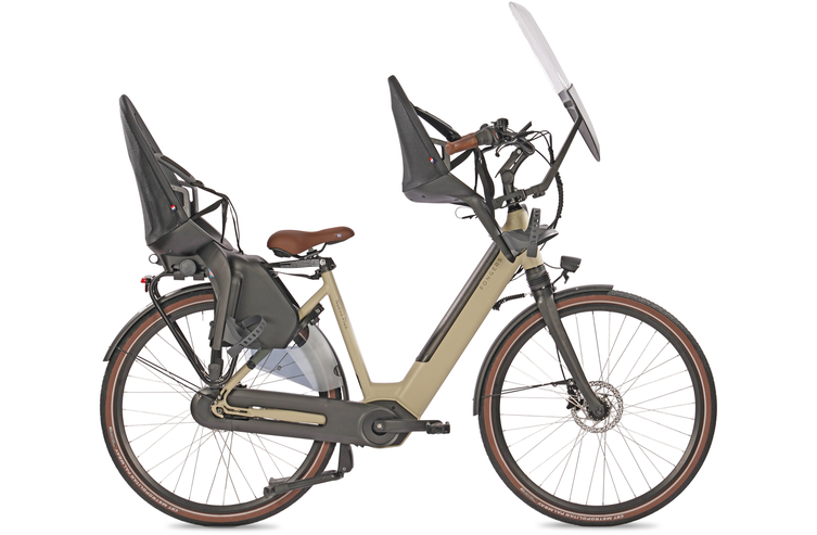 Fongers Nuevo Plus N8 Moederfiets 540 Wh Kiezelgrijs