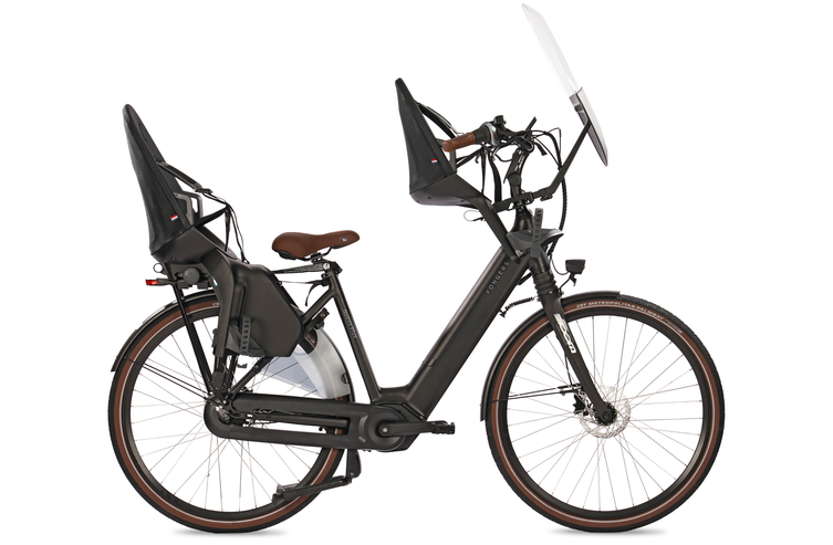 Fongers Nuevo Plus N8 LTD Moederfiets 540 Wh Zwart