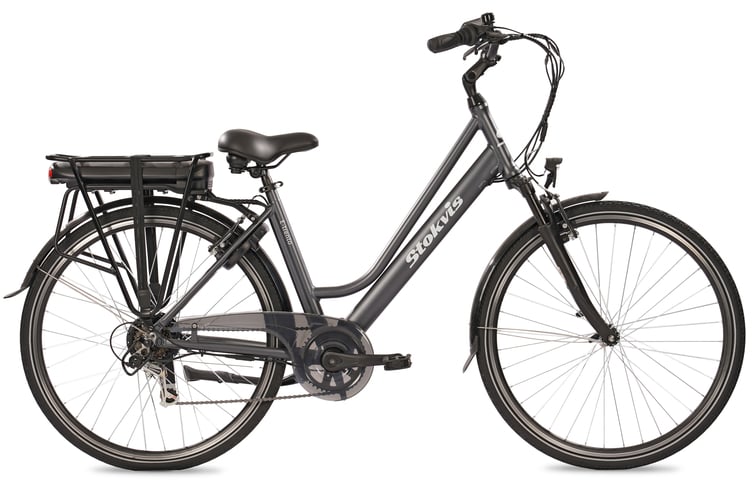 Stokvis E-Trento Deluxe 482 Wh Coal Grey