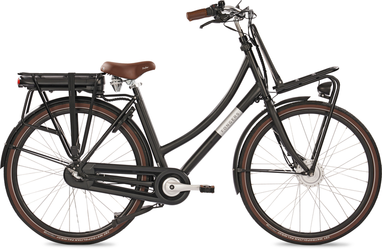 Fongers E-Transporter N3 360 Wh Zwart