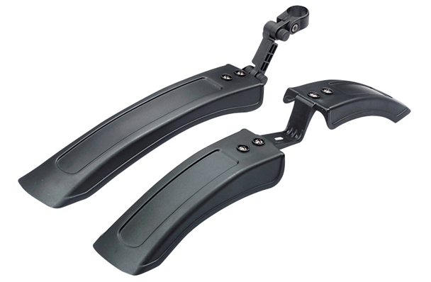 Spatbordenset 24 t/m 26 inch Zwart
