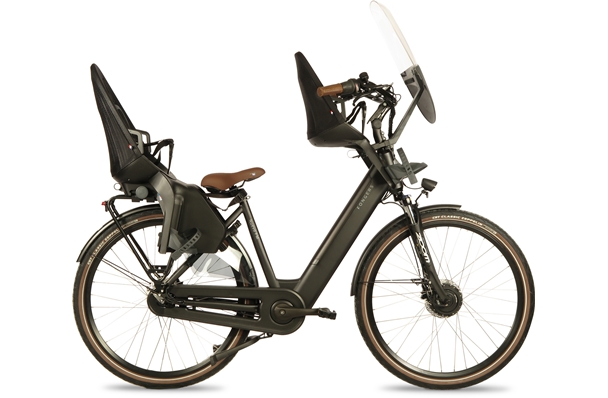 Fongers Nuevo FM Moederfiets 594 Wh Zwart