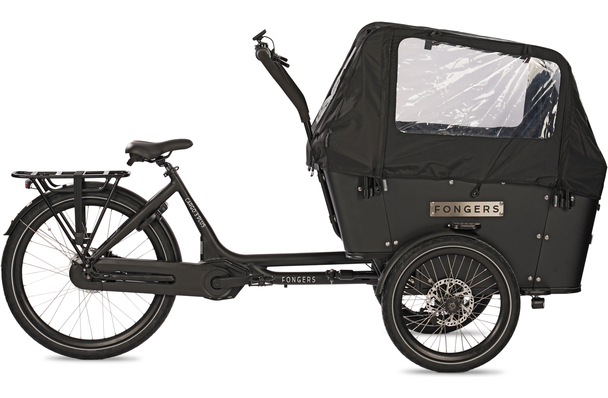 Fongers Cargo 3 Plus 468 Wh Zwart Deluxe