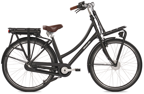 Stokvis E-Transporter N3 Deluxe 360 Wh Mat Zwart
