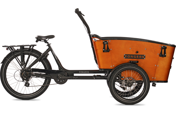 Fongers Cargo 3 Basic 468 Wh Zwart/Bruin