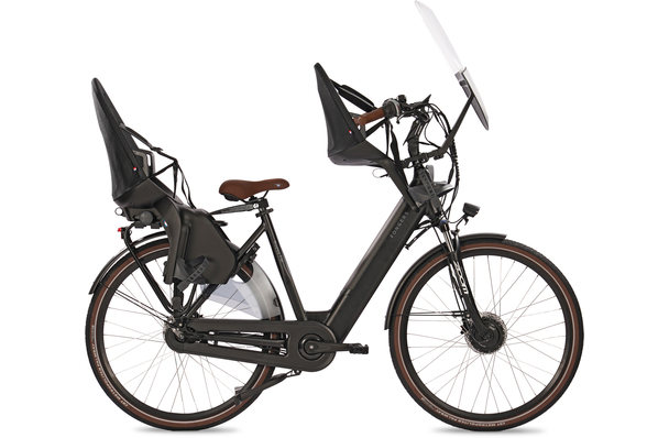 Fongers Nuevo FM Moederfiets 594 Wh Zwart