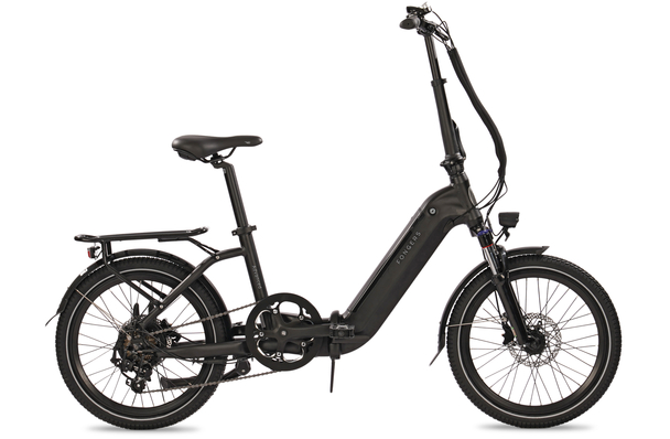 Fongers E-Folding Advanced 360 Wh Mat Zwart