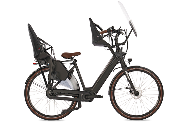 Fongers Nuevo Plus N8 LTD Moederfiets 594 Wh Zwart
