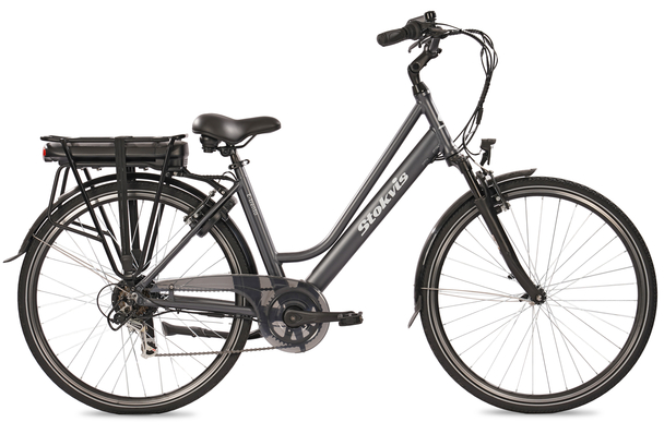 Stokvis E-Trento Deluxe 482 Wh Coal Grey