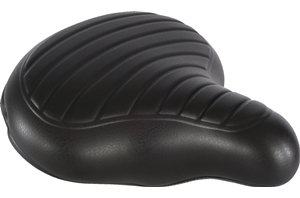 Zadel Relax Elastomeer Zwart