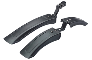 Spatbordenset 24 t/m 26 inch Zwart
