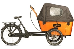 Fongers Cargo 3 Plus 612 Wh Zwart Deluxe