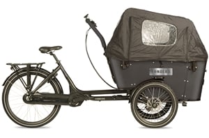 Fongers Cargo 3 Plus 612 Wh Zwart Deluxe