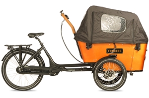 Fongers Cargo 3 Plus 468 Wh Zwart Deluxe