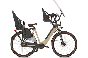 Fongers Nuevo Moederfiets 360 Wh Zwart