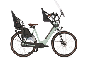 Fongers Nuevo Moederfiets 360 Wh Zwart