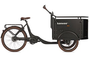 Keewee Bakfiets 470 Wh Zwart