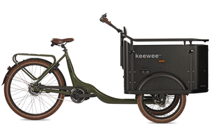 Keewee Bakfiets 470 Wh Groen