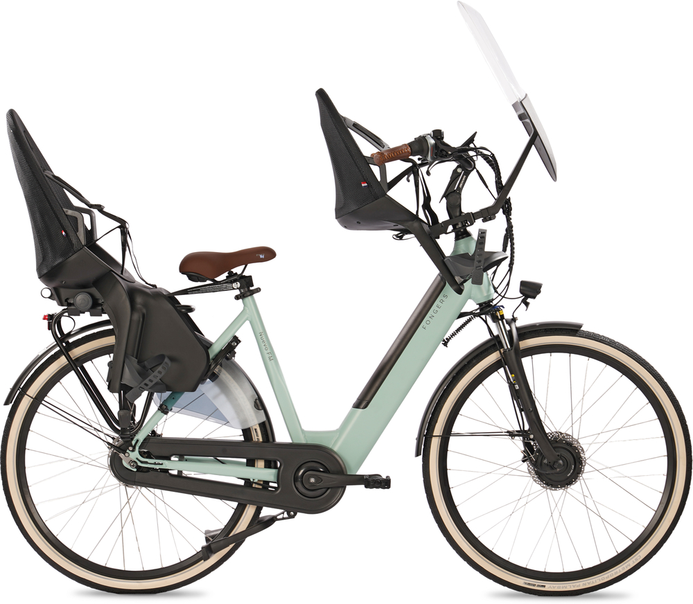 Fongers Nuevo FM Moederfiets 360 Wh Mineral Green