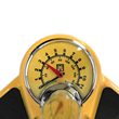 Lynx vloerpomp Manometer geel