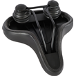 Zadel Relax Elastomeer Zwart