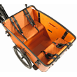 Fongers Bakfietskussens Deluxe Driewieler Bruin