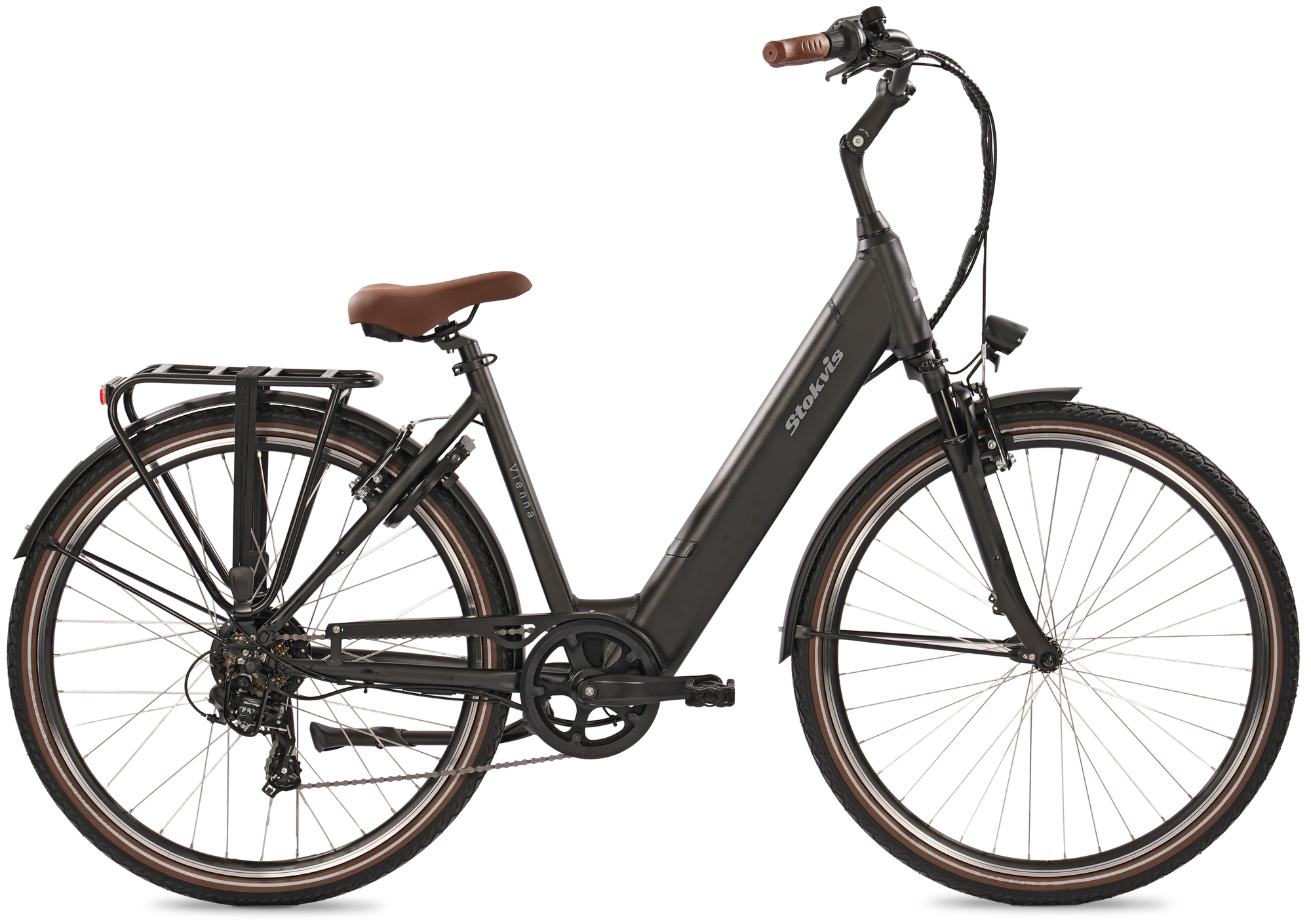 Stokvis Vienna Deluxe 594 Wh Mat Zwart